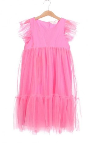 Детска рокля H&M, Размер 4-5y/ 110-116 см, Цвят Розов, Цена 12,28 €