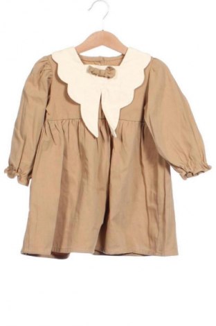 Детска рокля Unbranded, Размер 3-4y/ 104-110 см, Цвят Бежов, Цена 12,28 €