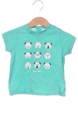 Tricou pentru copii Obaibi, Mărime 3-6m/ 62-68 cm, Culoare Verde, Preț 18,77 Lei
