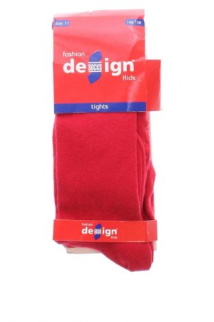 Детски чорапи Unbranded, Размер 9-10y/ 140-146 см, Цвят Червен, Цена 5,62 €