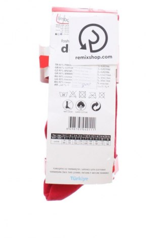 Детски чорапи Unbranded, Размер 9-10y/ 140-146 см, Цвят Червен, Цена 5,62 €