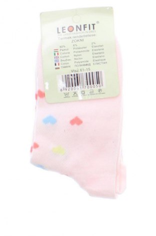 Детски чорапи Unbranded, Размер 5-6y/ 116-122 см, Цвят Розов, Цена 5,62 €