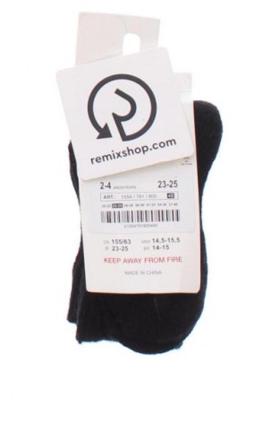 Детски чорапи Zara, Размер 23y, Цвят Черен, Цена 4,60 €