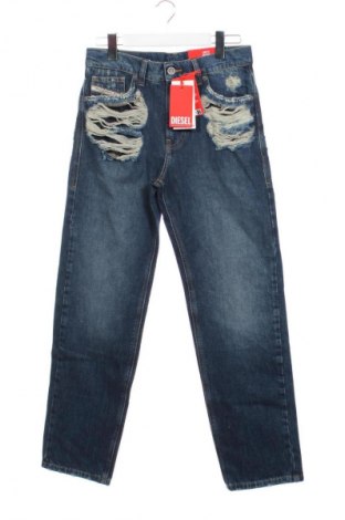 Dziecięce jeansy Diesel, Rozmiar 13-14y/ 164-168 cm, Kolor Niebieski, Cena 432,99 zł