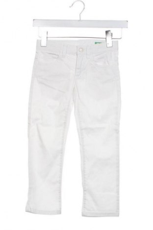 Kinderjeans United Colors Of Benetton, Größe 3-4y/ 104-110 cm, Farbe Weiß, Preis € 14,00