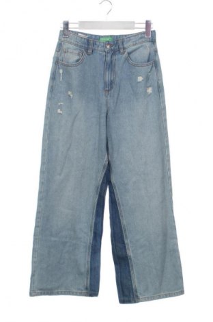 Dziecięce jeansy United Colors Of Benetton, Rozmiar 11-12y/ 152-158 cm, Kolor Niebieski, Cena 133,99 zł