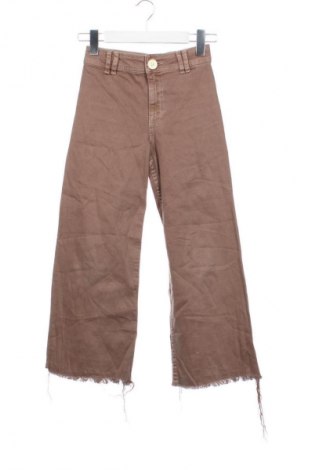 Kinderjeans Zara, Größe 8-9y/ 134-140 cm, Farbe Braun, Preis 9,99 €