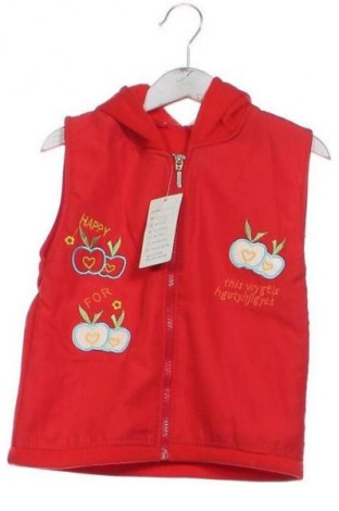 Kinderweste Unbranded, Größe 4-5y/ 110-116 cm, Farbe Rot, Preis € 17,00