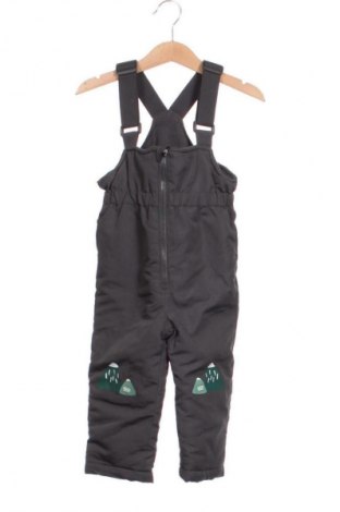 Kinderoverall für Wintersport Unbranded, Größe 12-18m/ 80-86 cm, Farbe Grau, Preis 30,00 €