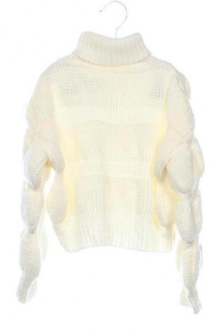 Kinderpullover Unbranded, Größe 4-5y/ 110-116 cm, Farbe Weiß, Preis € 7,99
