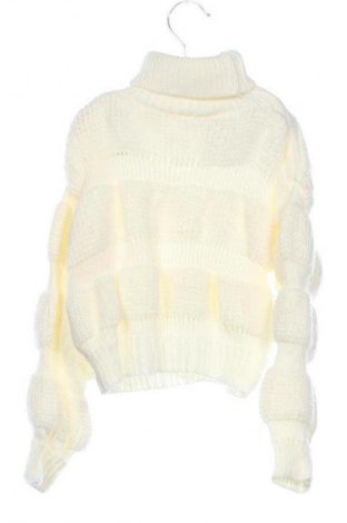 Kinderpullover Unbranded, Größe 4-5y/ 110-116 cm, Farbe Weiß, Preis € 7,99