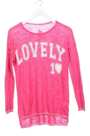 Kinderpullover United Colors Of Benetton, Größe 13-14y/ 164-168 cm, Farbe Rosa, Preis 10,99 €