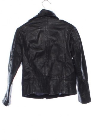 Детско кожено яке Mango, Размер 5-6y/ 116-122 см, Цвят Черен, Цена 19,42 €
