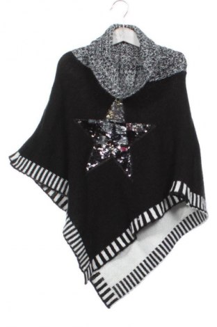 Gyerek poncsó Piazza Italia, Méret 8-9y / 134-140 cm, Szín Fekete, Ár 2 829 Ft