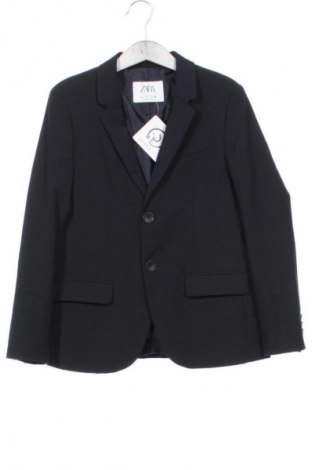 Детско сако Zara, Размер 7-8y/ 128-134 см, Цвят Син, Цена 13,80 €