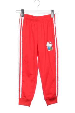 Dziecięce spodnie sportowe Adidas Originals, Rozmiar 6-7y/ 122-128 cm, Kolor Czerwony, Cena 64,99 zł