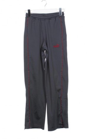 Kinder Sporthose PUMA, Größe 11-12y/ 152-158 cm, Farbe Grau, Preis 17,99 €