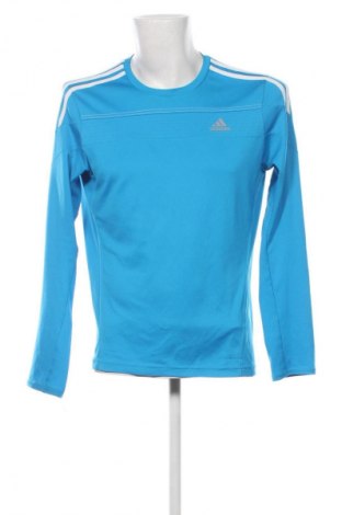 Herren Shirt Adidas, Größe M, Farbe Blau, Preis € 18,99