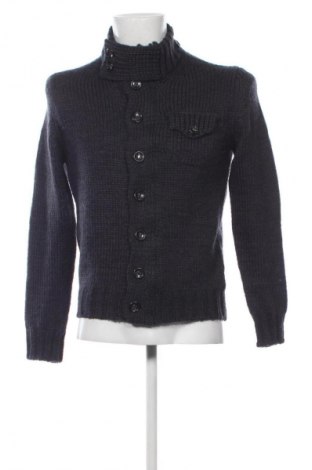 Herren Strickjacke United Colors Of Benetton, Größe M, Farbe Grau, Preis 15,99 €