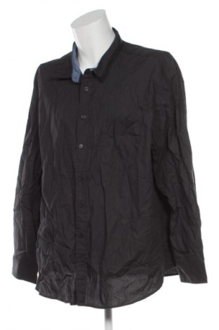 Herrenhemd Angelo Litrico, Größe 4XL, Farbe Grau, Preis 10,99 €