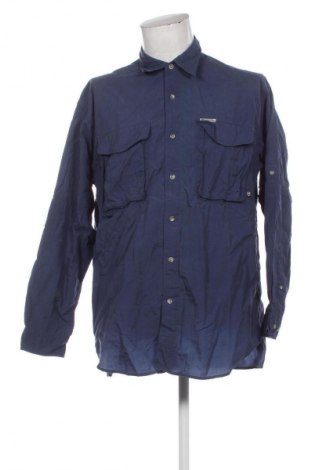 Ανδρικό πουκάμισο Columbia, Μέγεθος L, Χρώμα Μπλέ, Τιμή 22,99 €