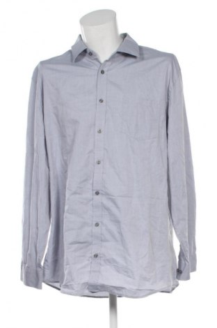 Pánska košeľa  Dressmann, Veľkosť 3XL, Farba Sivá, Cena  13,95 €
