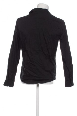 Мъжка риза H&M, Размер M, Цвят Черен, Цена 6,64 €