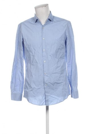 Мъжка риза Hugo Boss, Размер L, Цвят Син, Цена 98,67 €