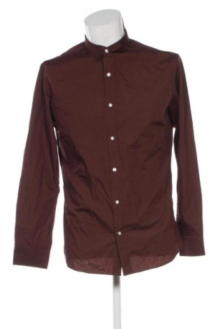 Herrenhemd Jack & Jones, Größe L, Farbe Braun, Preis € 43,99