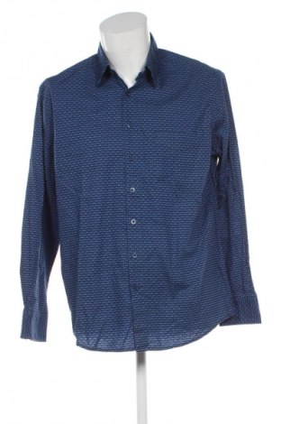 Мъжка риза John Cabot, Размер L, Цвят Син, Цена 5,11 €