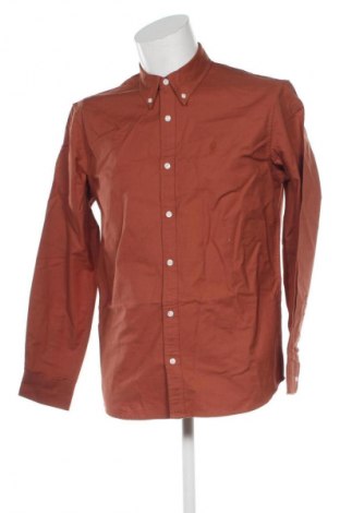 Herrenhemd Next, Größe M, Farbe Braun, Preis € 41,99