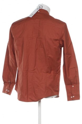 Herrenhemd Next, Größe M, Farbe Braun, Preis € 41,99