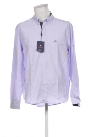 Мъжка риза Unbranded, Размер M, Цвят Лилав, Цена 21,98 €