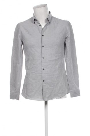 Herrenhemd Zara, Größe M, Farbe Grau, Preis € 11,99