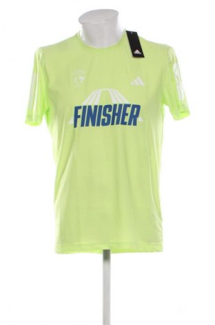 Herren T-Shirt Adidas, Größe M, Farbe Grün, Preis € 33,99