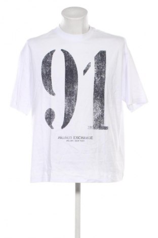 Мъжка тениска Armani Exchange, Размер M, Цвят Бял, Цена 46,01 €