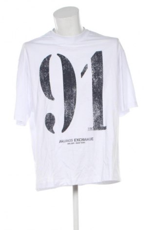Pánske tričko  Armani Exchange, Veľkosť L, Farba Biela, Cena  53,95 €