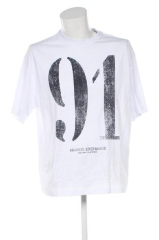 Pánske tričko  Armani Exchange, Veľkosť M, Farba Biela, Cena  53,95 €