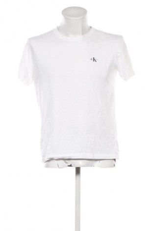Pánske tričko  Calvin Klein Jeans, Veľkosť L, Farba Biela, Cena  35,95 €
