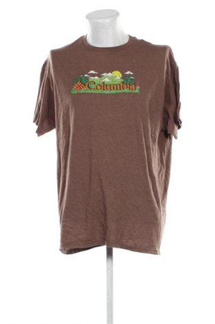 Pánske tričko  Columbia, Veľkosť XXL, Farba Hnedá, Cena  12,95 €