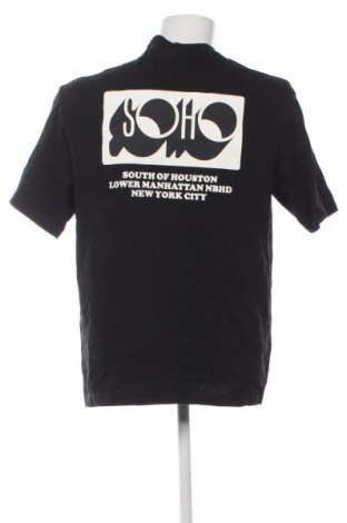 Мъжка тениска H&M, Размер M, Цвят Черен, Цена 7,66 €