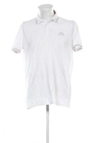 Мъжка тениска Kappa, Размер XL, Цвят Бял, Цена 10,16 €