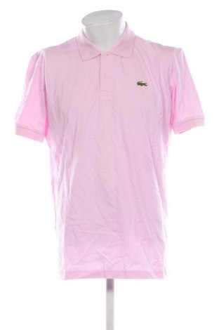 Мъжка тениска Lacoste, Размер 3XL, Цвят Розов, Цена 53,68 €