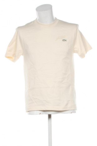 Męski T-shirt Lacoste Underwear, Rozmiar S, Kolor ecru, Cena 187,99 zł