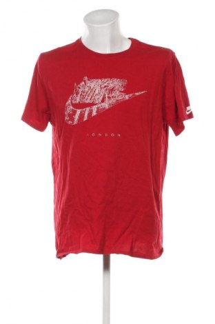 Мъжка тениска Nike, Размер XL, Цвят Червен, Цена 14,00 €