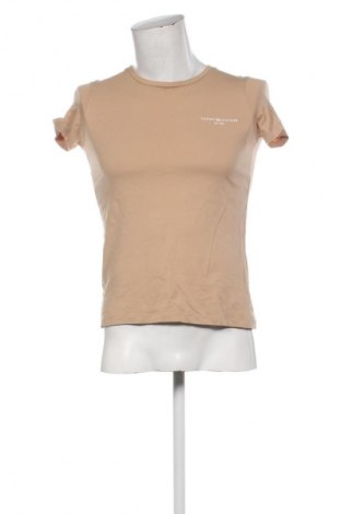 Мъжка тениска Tommy Hilfiger, Размер S, Цвят Бежов, Цена 17,00 €