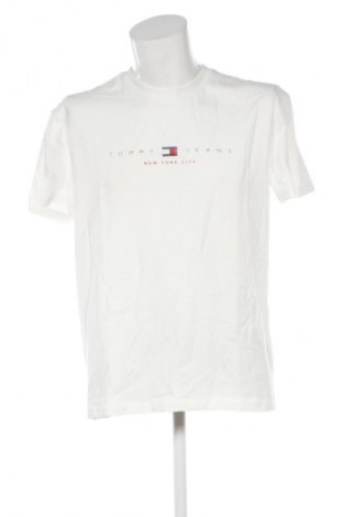 Herren T-Shirt Tommy Jeans, Größe L, Farbe Weiß, Preis € 37,99