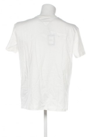 Herren T-Shirt Tommy Jeans, Größe L, Farbe Weiß, Preis € 37,99