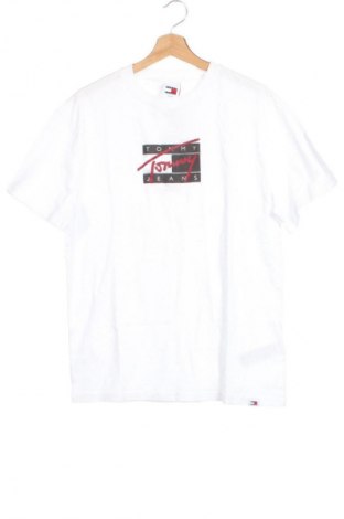 Męski T-shirt Tommy Jeans, Rozmiar XS, Kolor Biały, Cena 158,99 zł