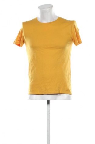 Мъжка тениска Zara, Размер S, Цвят Жълт, Цена 8,25 €